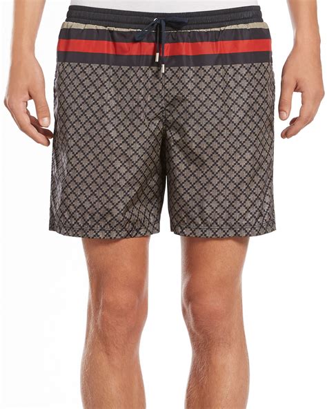 gucci soft trunk|Gucci swim trunks for men.